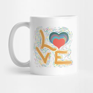 Love Pride Gay Rainbow Lgbt Mug